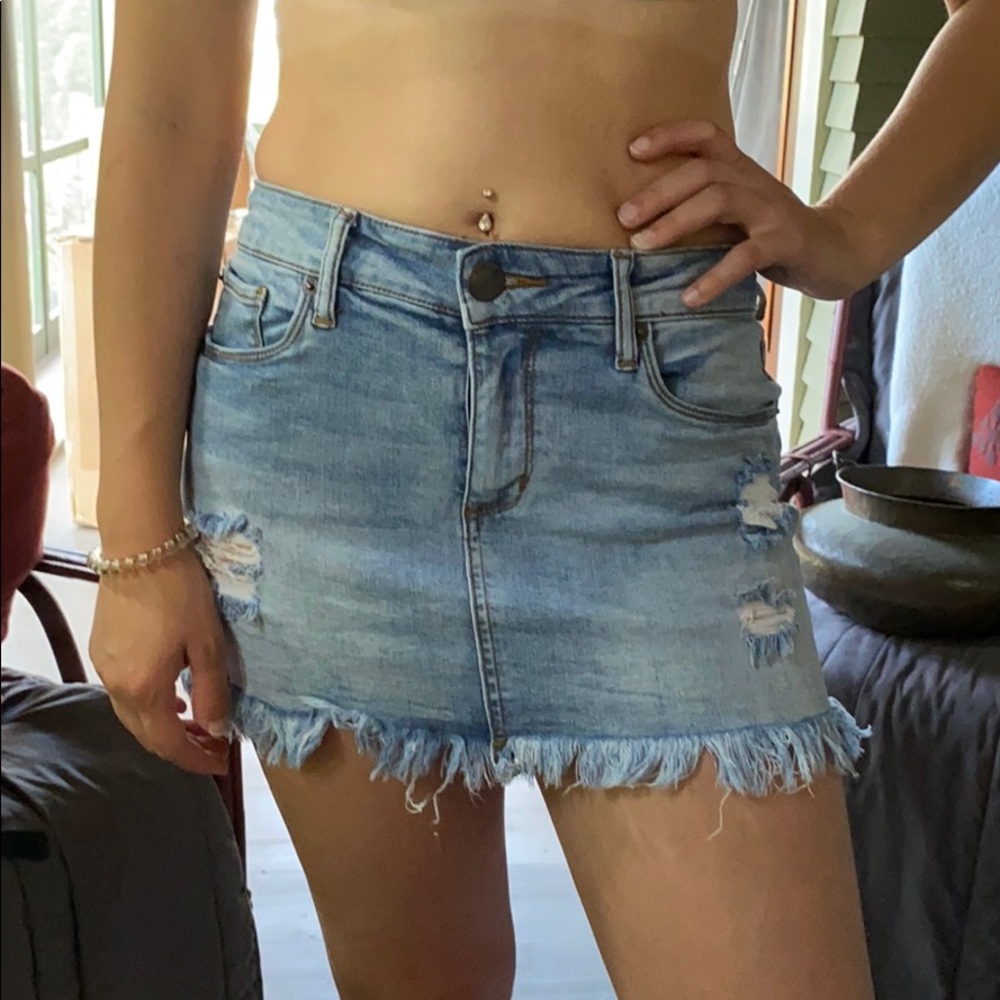 Jean Skirt